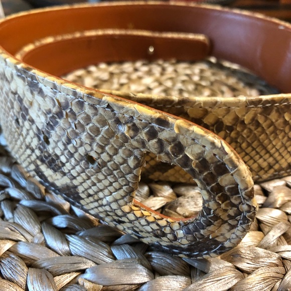 Vintage Jana Python Belt in Size Medium - Picture 6 of 7